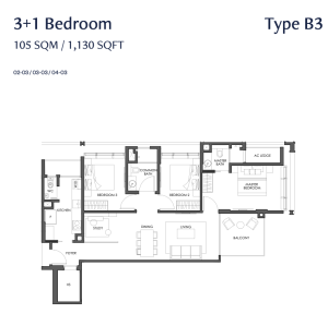 parq-bella-234-tembling-road-singapore-floor-plan-3+1-bedroom-type-b3